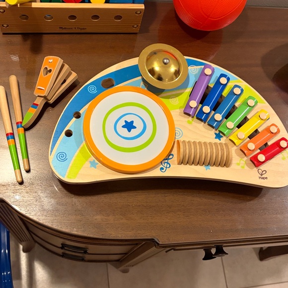hape wooden xylophone Instrument Set - Picture 2 of 4